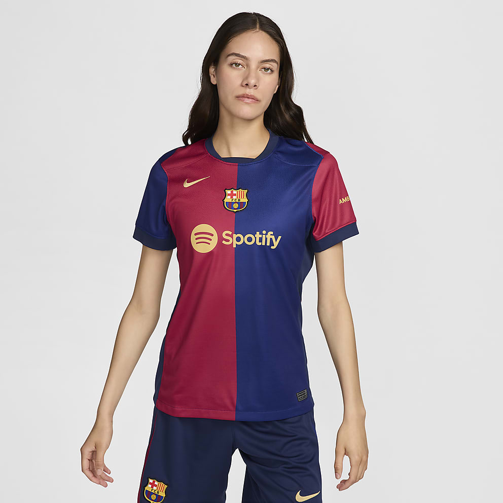 Nike FC Barcelona 2024/25 Stadium Home Women's Dri-FIT Soccer Replica Jersey - FN8986-456-NIKE by Nike | Available at Niky's Sports
