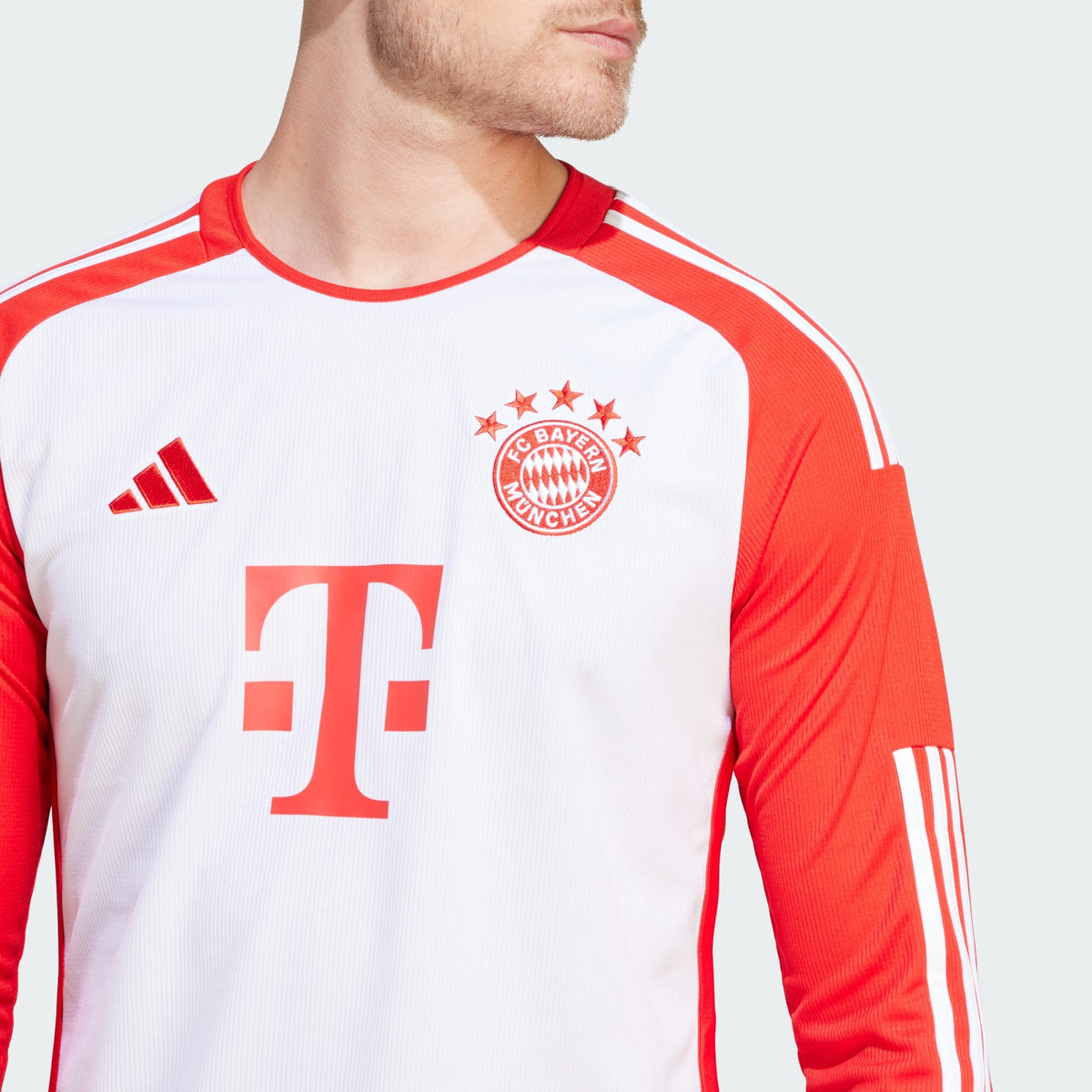 adidas FC BAYERN 23/24 LONG SLEEVE HOME JERSEY