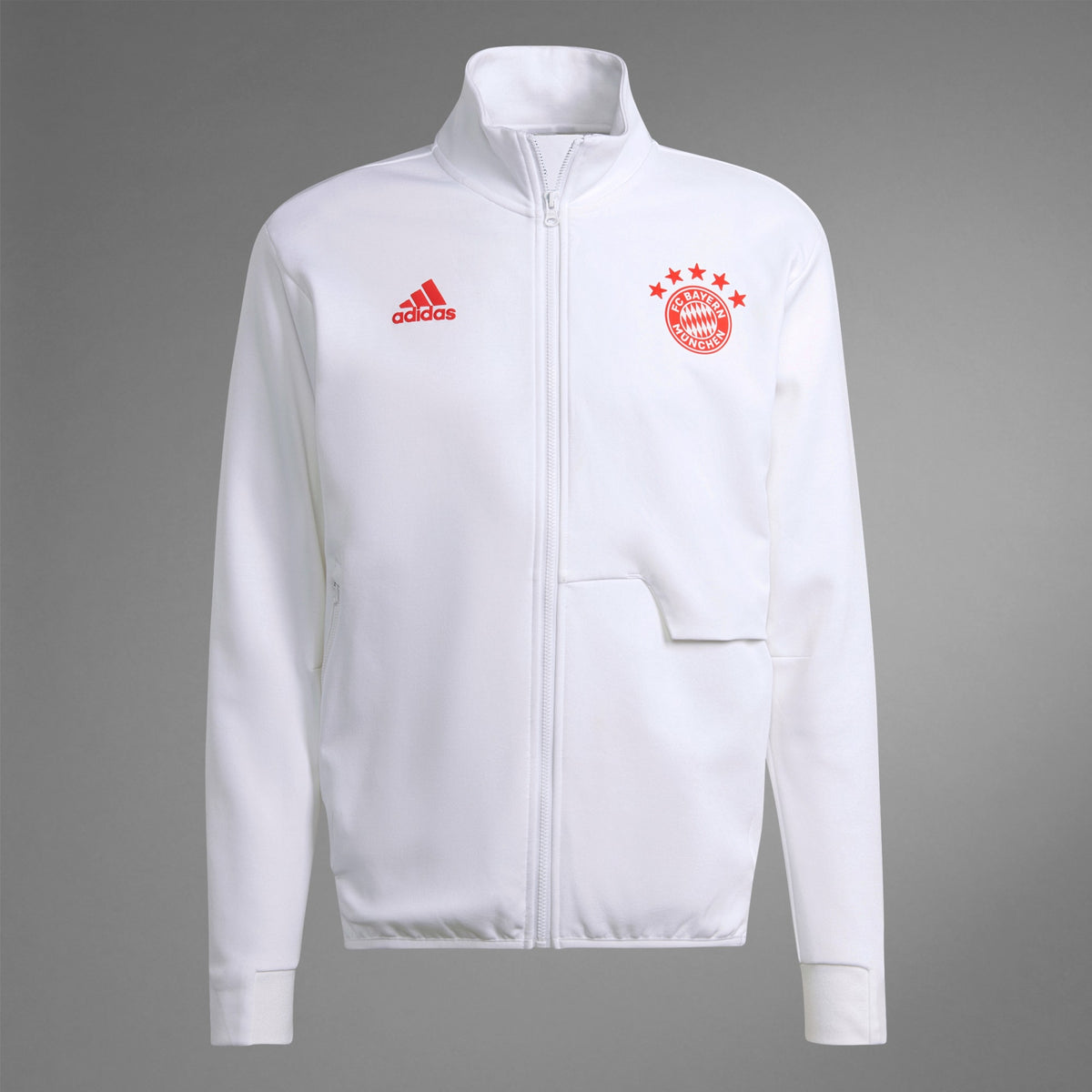 adidas FC Bayern Anthem Jacket 23/24 - HY3276-ADIDAS by adidas | Available at Niky's Sports