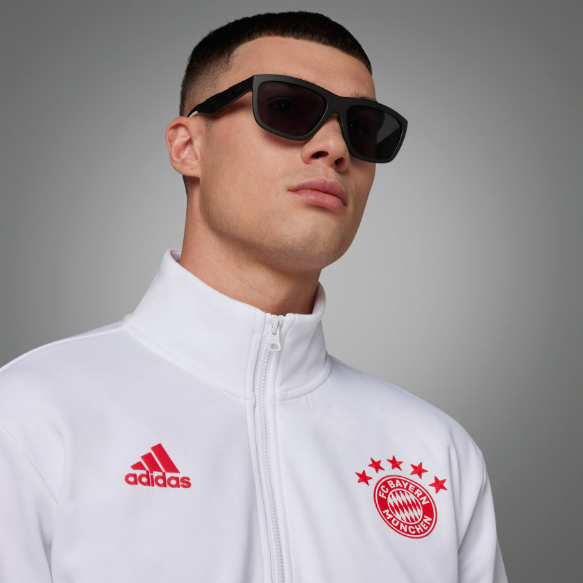 adidas FC Bayern Anthem Jacket 23/24 - HY3276-ADIDAS by adidas | Available at Niky's Sports