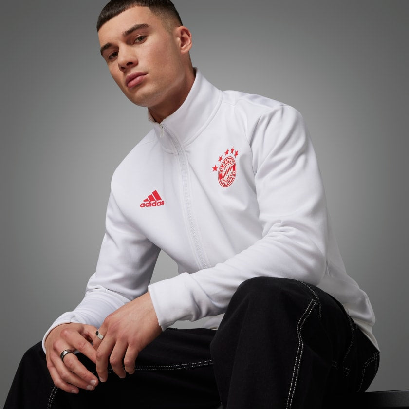 adidas FC Bayern Anthem Jacket 23/24 - HY3276-ADIDAS by adidas | Available at Niky's Sports