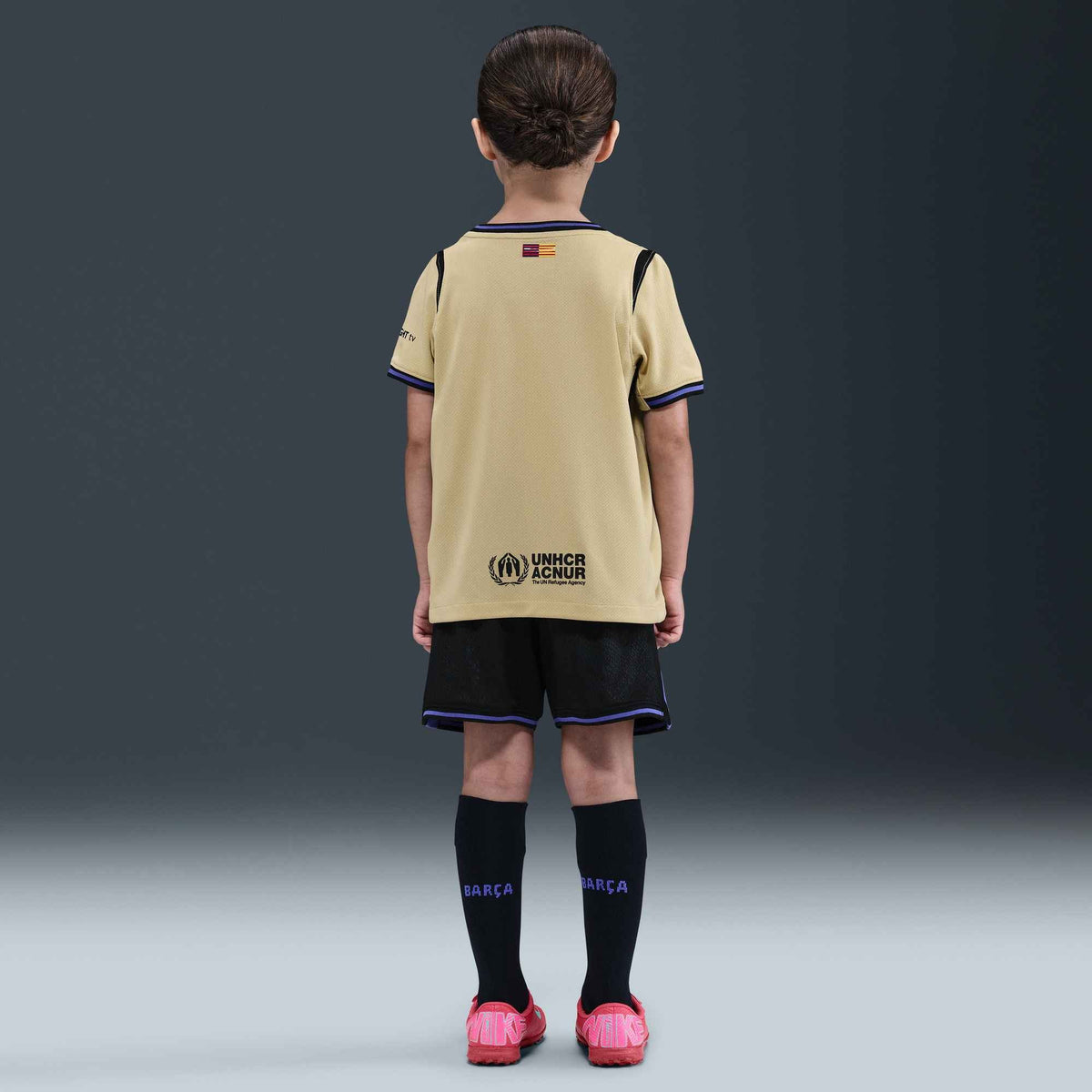 Nike FC Barcelona 2025/26 Little Kids’ Stadium Away Kobe 3-Piece Kit - HJ5618-784-NIKE by Nike | Available at Niky's Sports