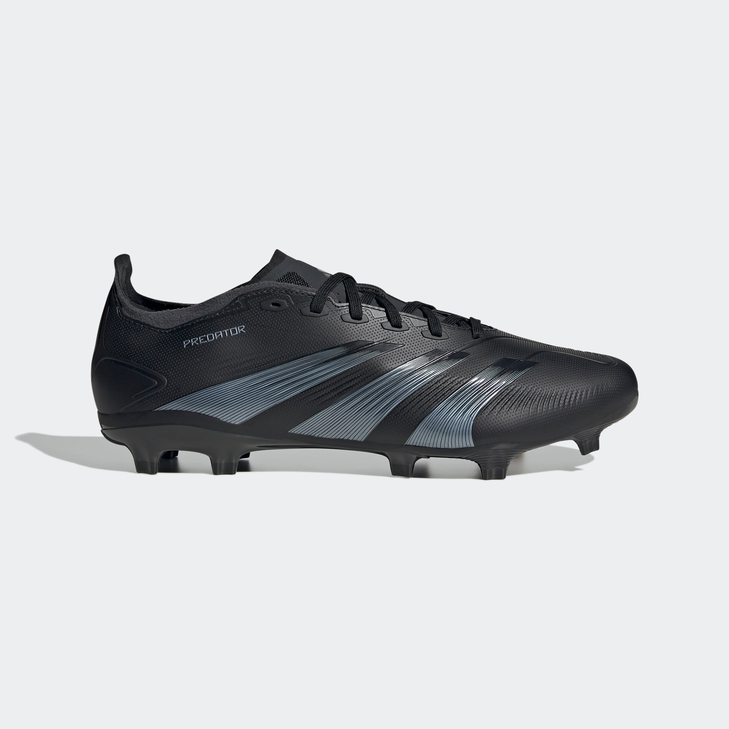 Adidas Predator Nike Soccer Cleats adidas Predator Elite FG Soccer Cleats (Platinum/Black/Carbon) main image 3