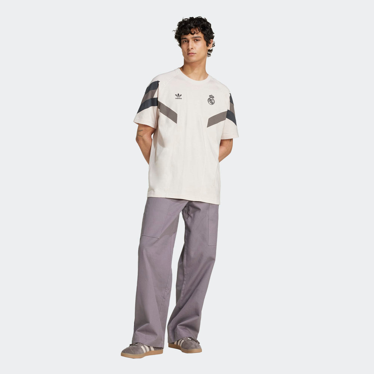 Adidas Men's Real Madrid Originals Trefoil Tee - IM7467-ADIDAS by adidas | Available at Niky's Sports