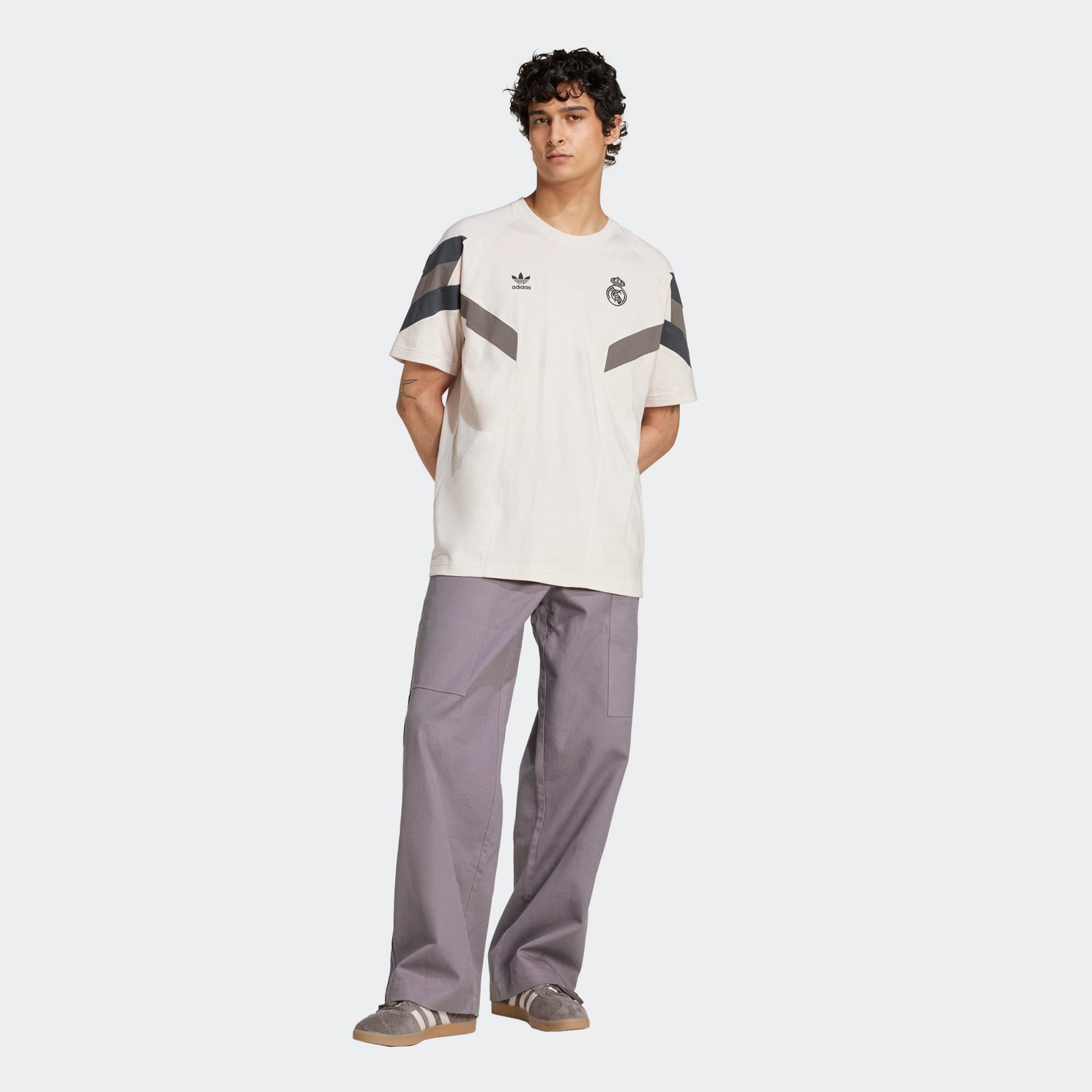 Adidas Men's Real Madrid Originals Trefoil Tee - IM7467-ADIDAS by adidas | Available at Niky's Sports