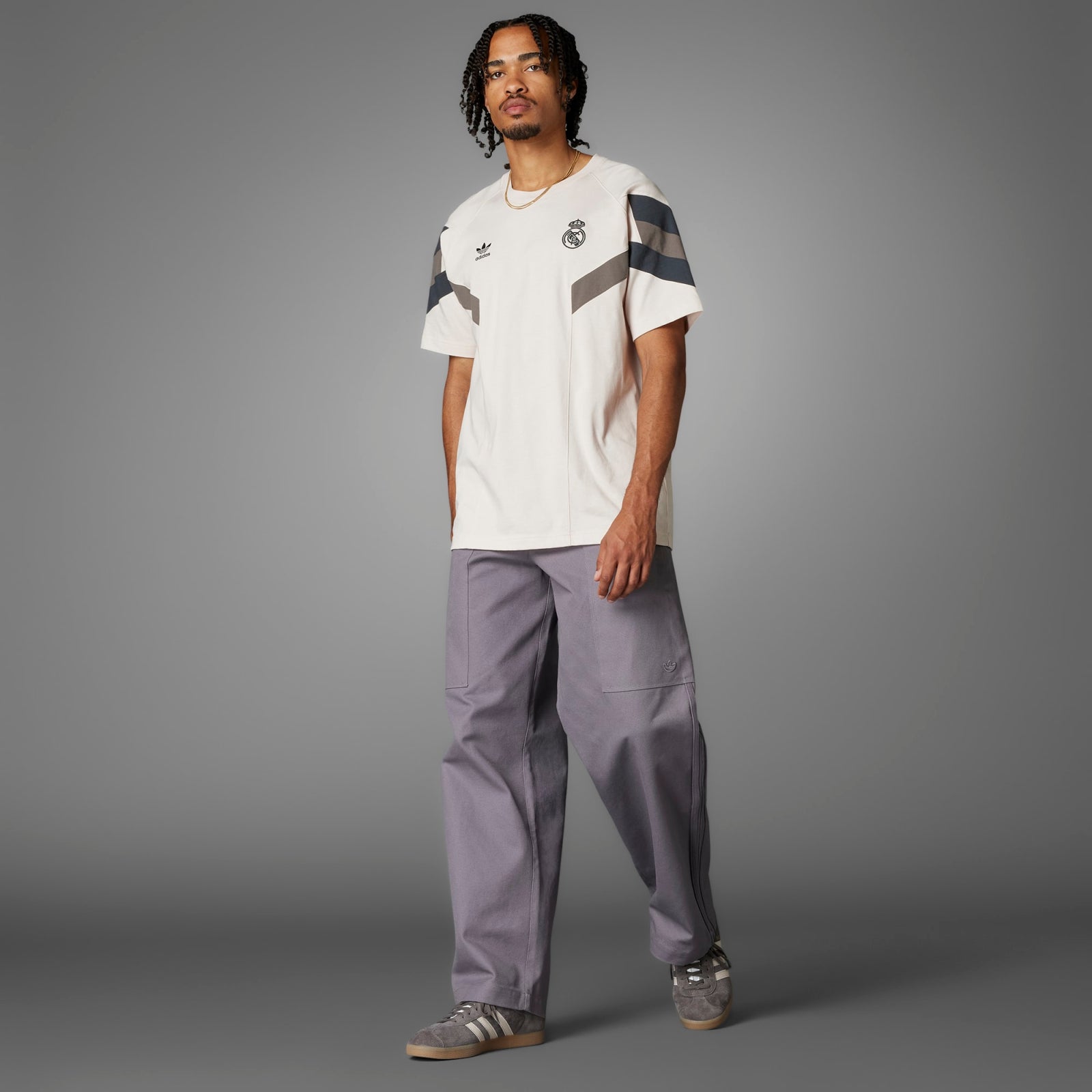Adidas Men's Real Madrid Originals Trefoil Tee - IM7467-ADIDAS by adidas | Available at Niky's Sports