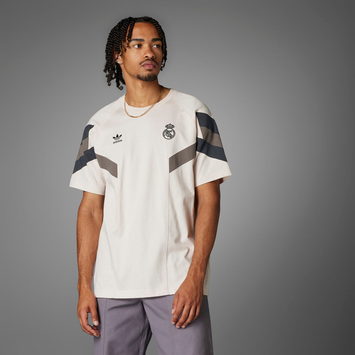 Adidas Men's Real Madrid Originals Trefoil Tee - IM7467-ADIDAS by adidas | Available at Niky's Sports