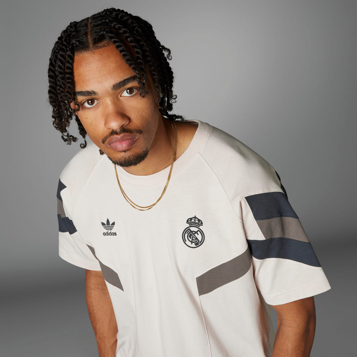 Adidas Men's Real Madrid Originals Trefoil Tee - IM7467-ADIDAS by adidas | Available at Niky's Sports