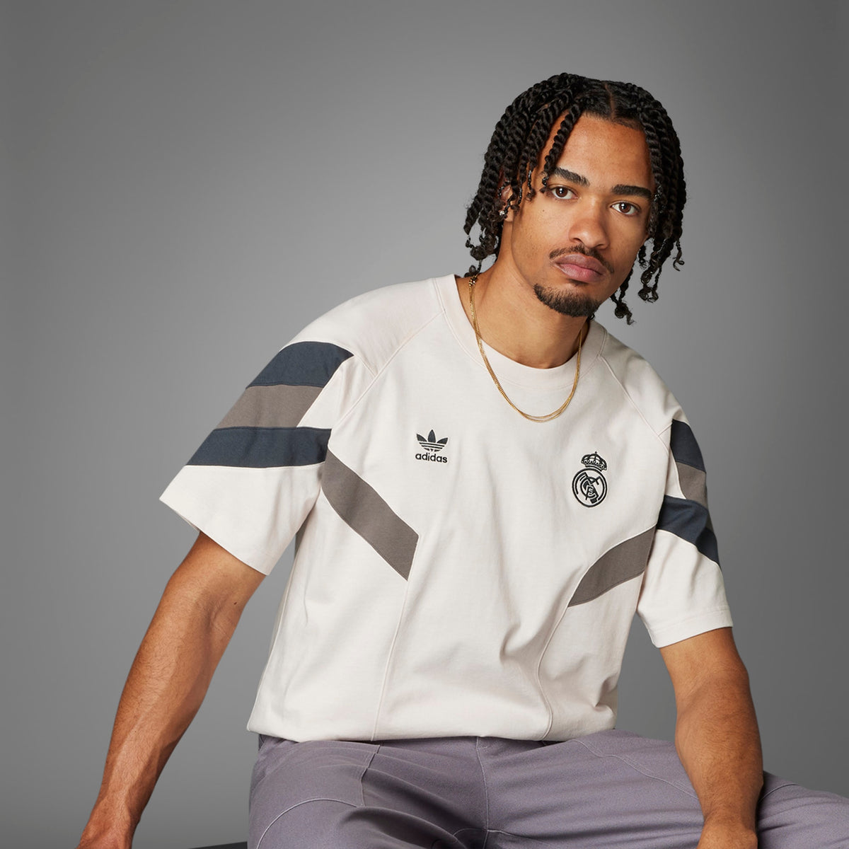 Adidas Men's Real Madrid Originals Trefoil Tee - IM7467-ADIDAS by adidas | Available at Niky's Sports