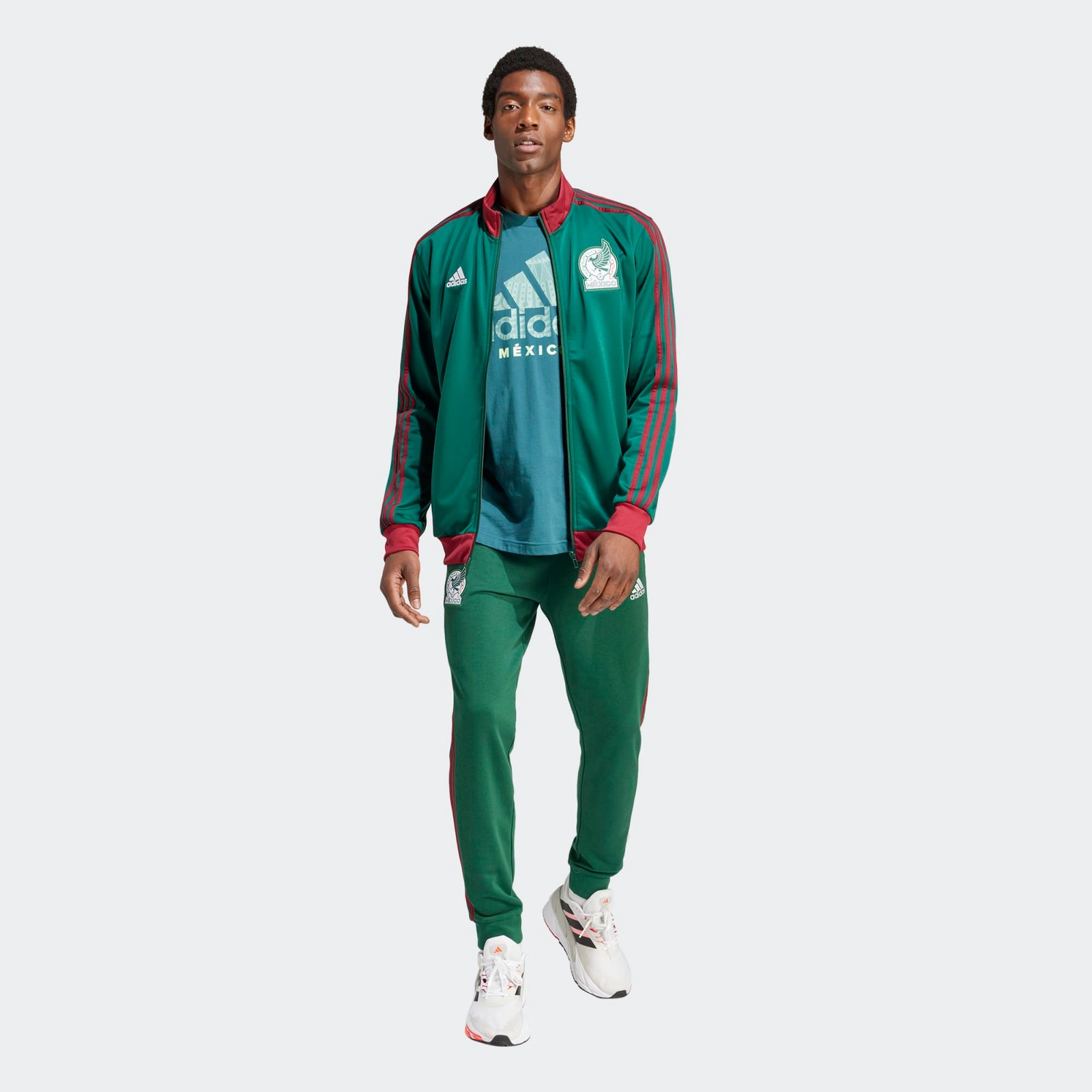 adidas Mexico Adicolor 3-Stripe DNA Track Top - IT9683-ADIDAS by adidas | Available at Niky's Sports