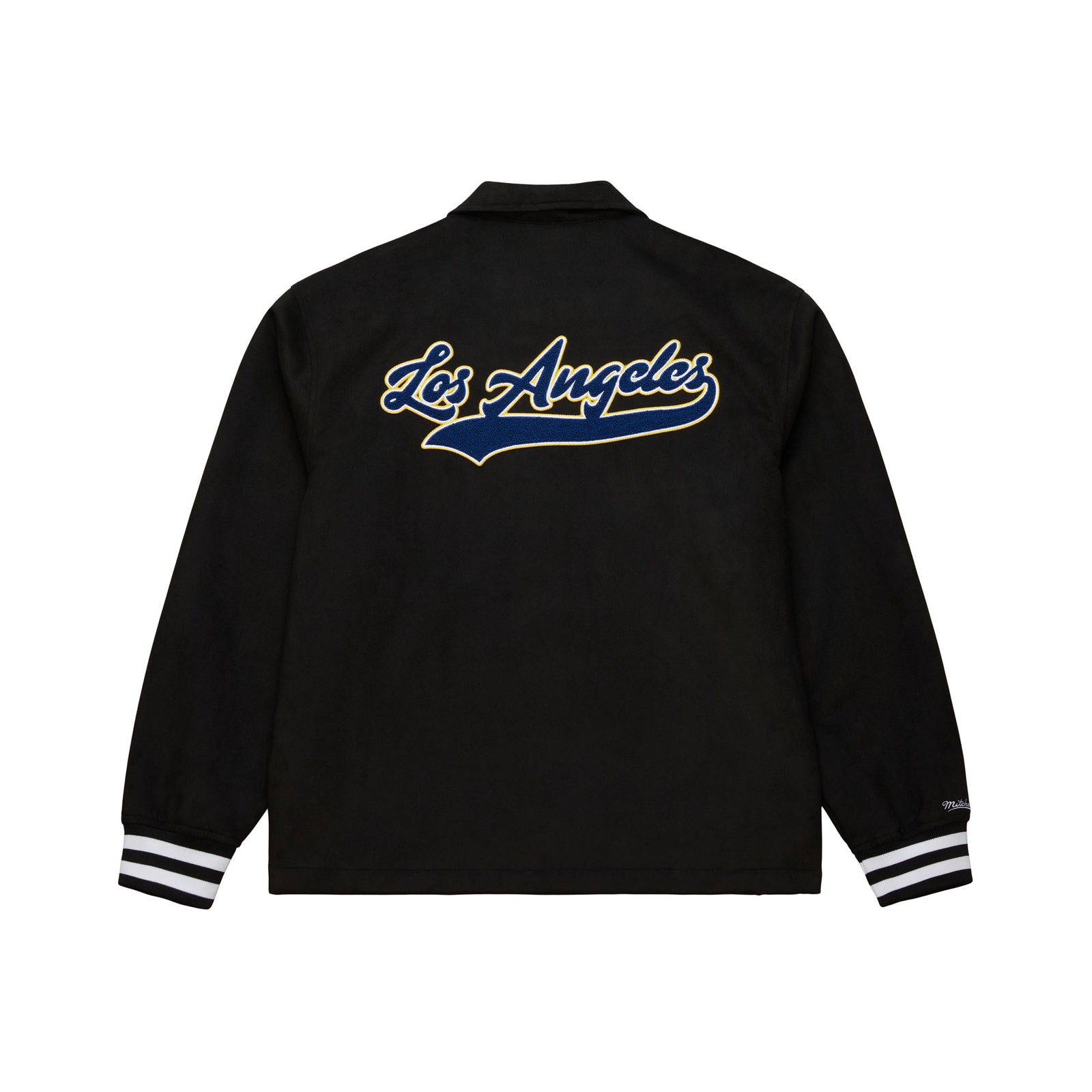 Mitchell and Ness LA Galaxy Varsity Coaches Jacket - JK10088-LAGBLCK-MITCHELL & NESS by Mitchell & Ness | Available at Niky's Sports