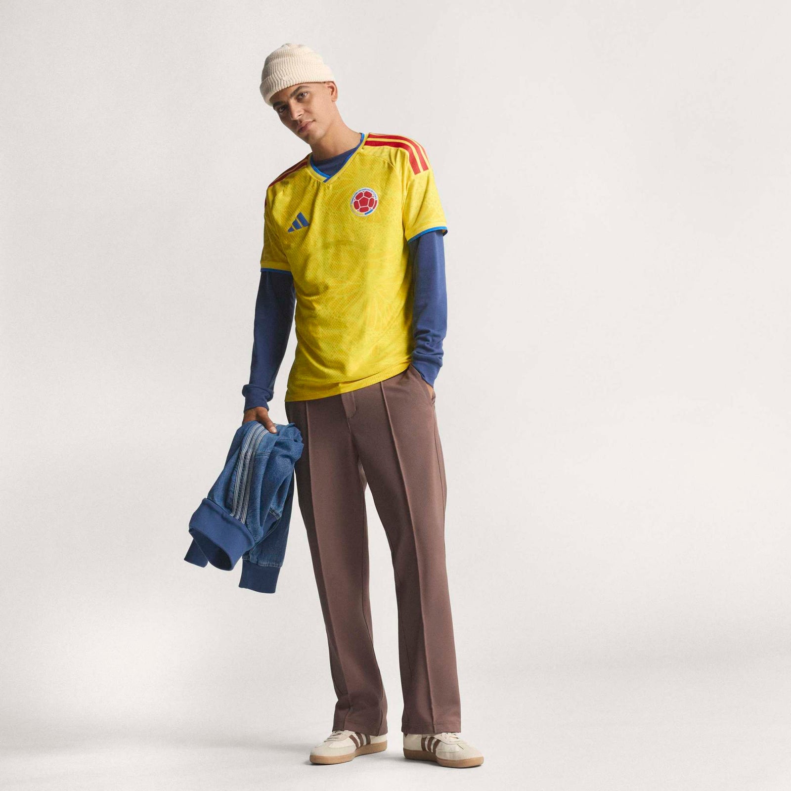 adidas Colombia 26 Home Men's Authentic Jersey