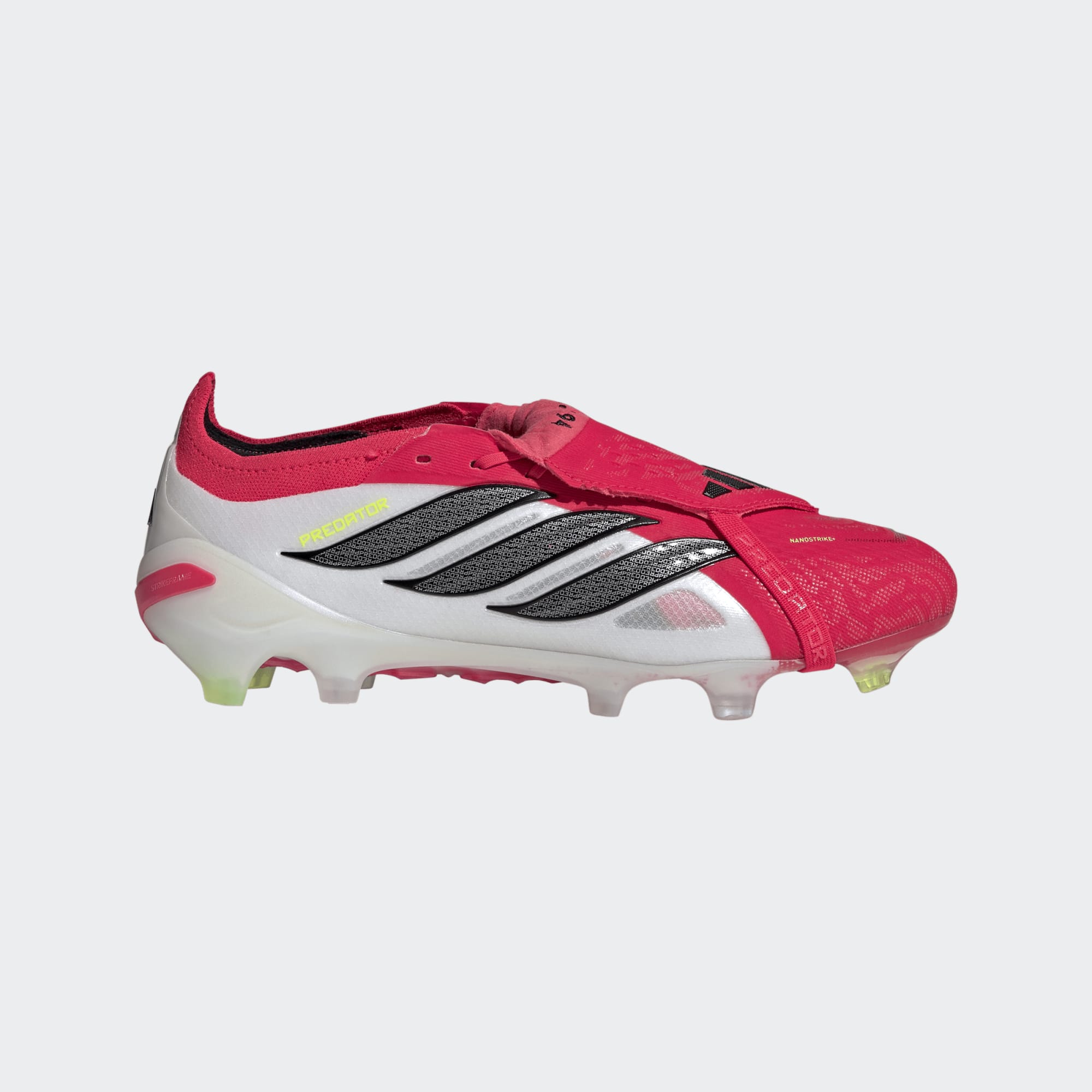 adidas Predator Elite Fold-Over Tongue FG Soccer Cleats - Lucid Red/Black/White - Size 11.5 adidas Predator Elite Fold-Over Tongue FG Soccer Cleats - Lucid Red/Black/White - Size 11.5