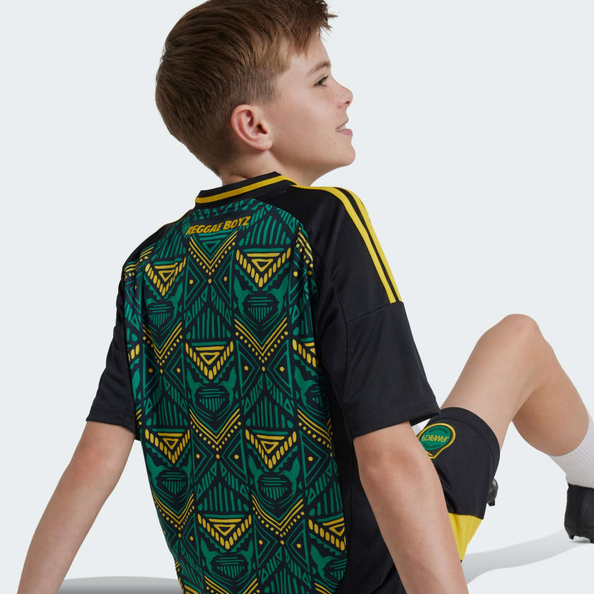 adidas JAMAICA 24 AWAY JERSEY KIDS - IS5671-ADIDAS by adidas | Available at Niky's Sports