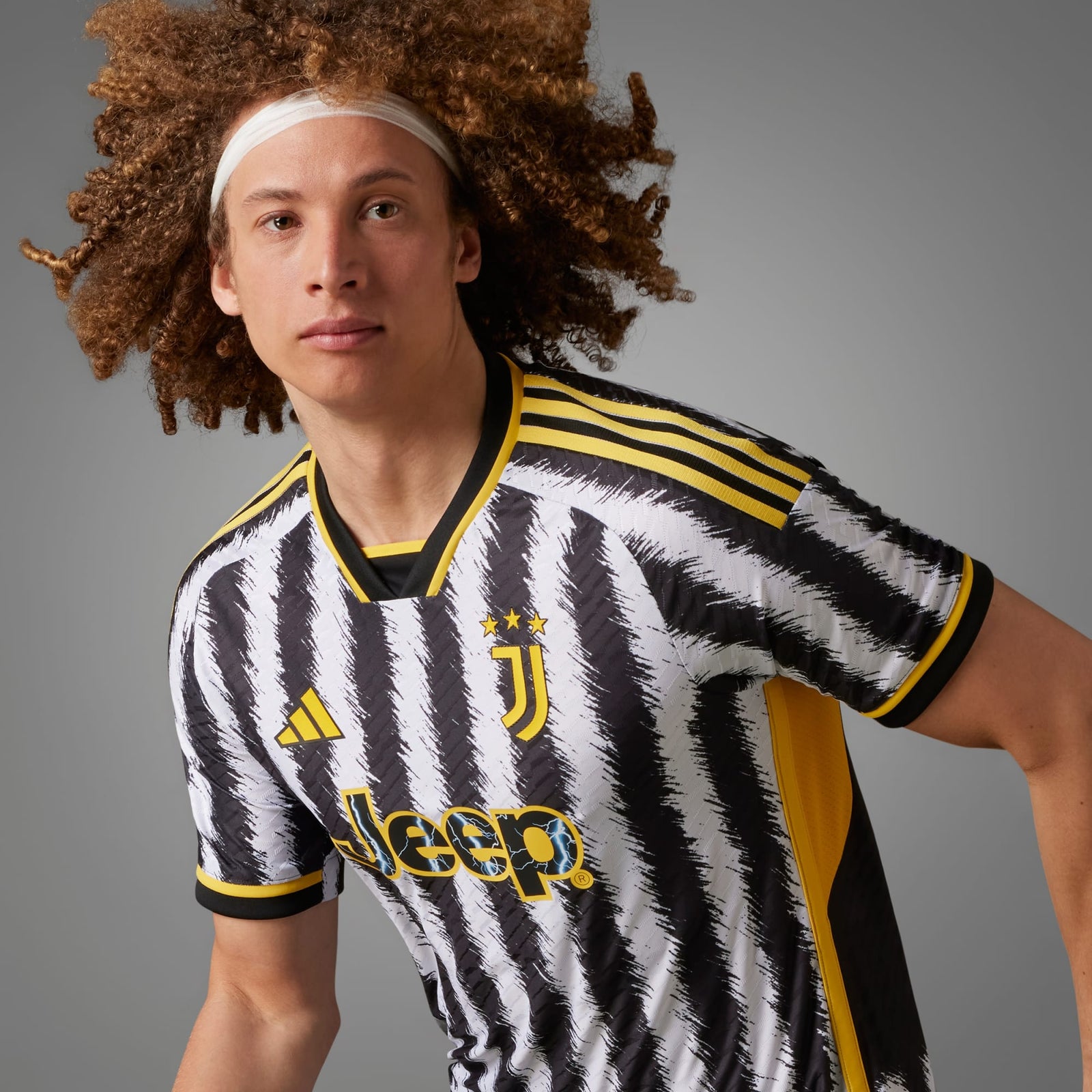 adidas JUVENTUS 23/24 HOME AUTHENTIC JERSEY - HR8248-ADIDAS by adidas | Available at Niky's Sports