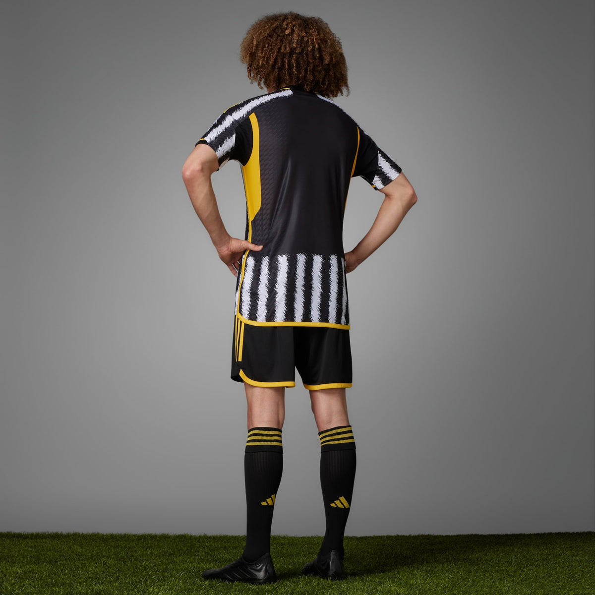 adidas JUVENTUS 23/24 HOME AUTHENTIC JERSEY - HR8248-ADIDAS by adidas | Available at Niky's Sports