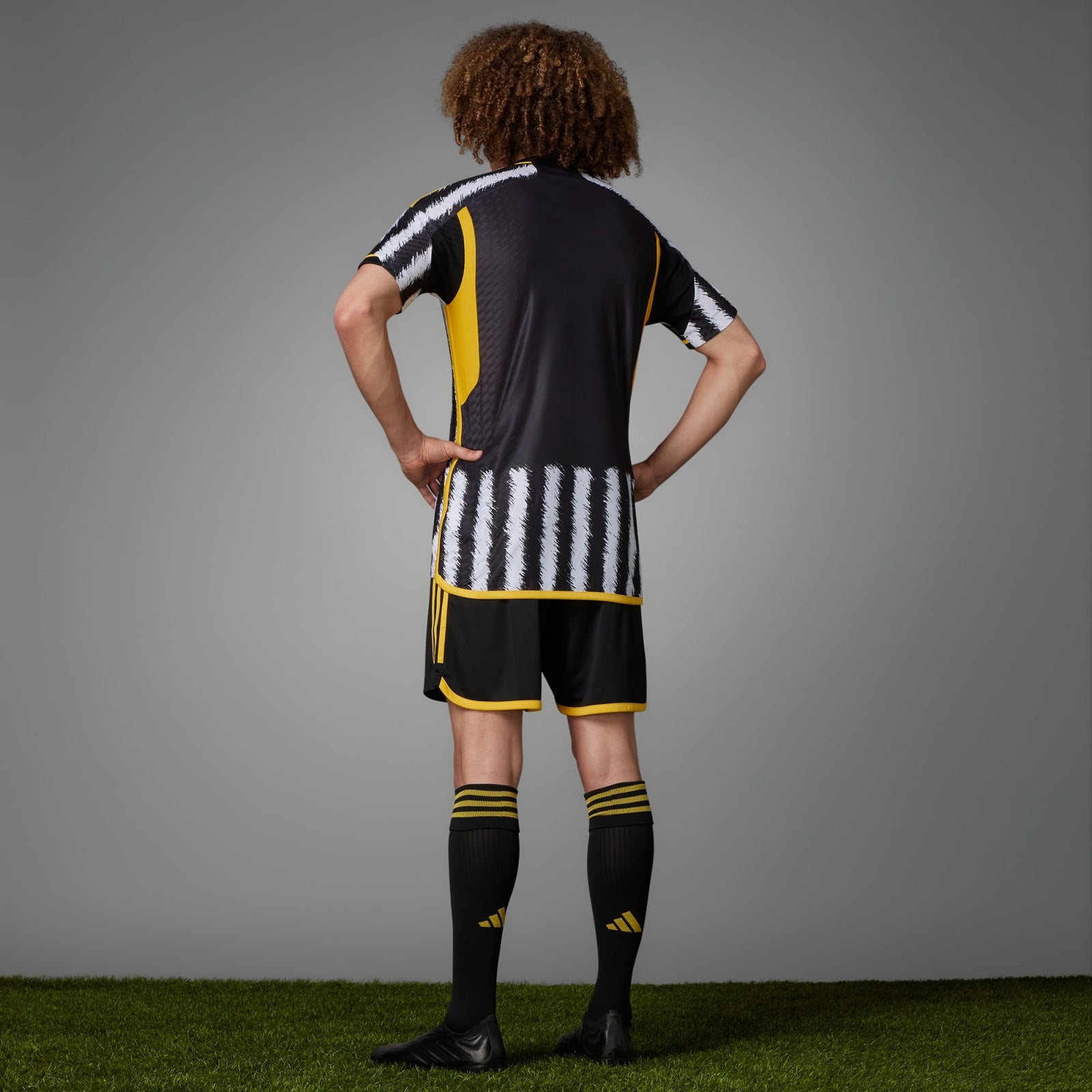 adidas JUVENTUS 23/24 HOME AUTHENTIC JERSEY - HR8248-ADIDAS by adidas | Available at Niky's Sports