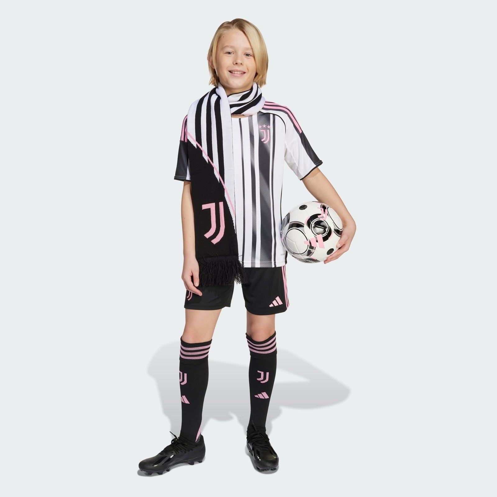 adidas Juventus 25/26 Home Jersey Kids - JN5237-ADIDAS by adidas | Available at Niky's Sports