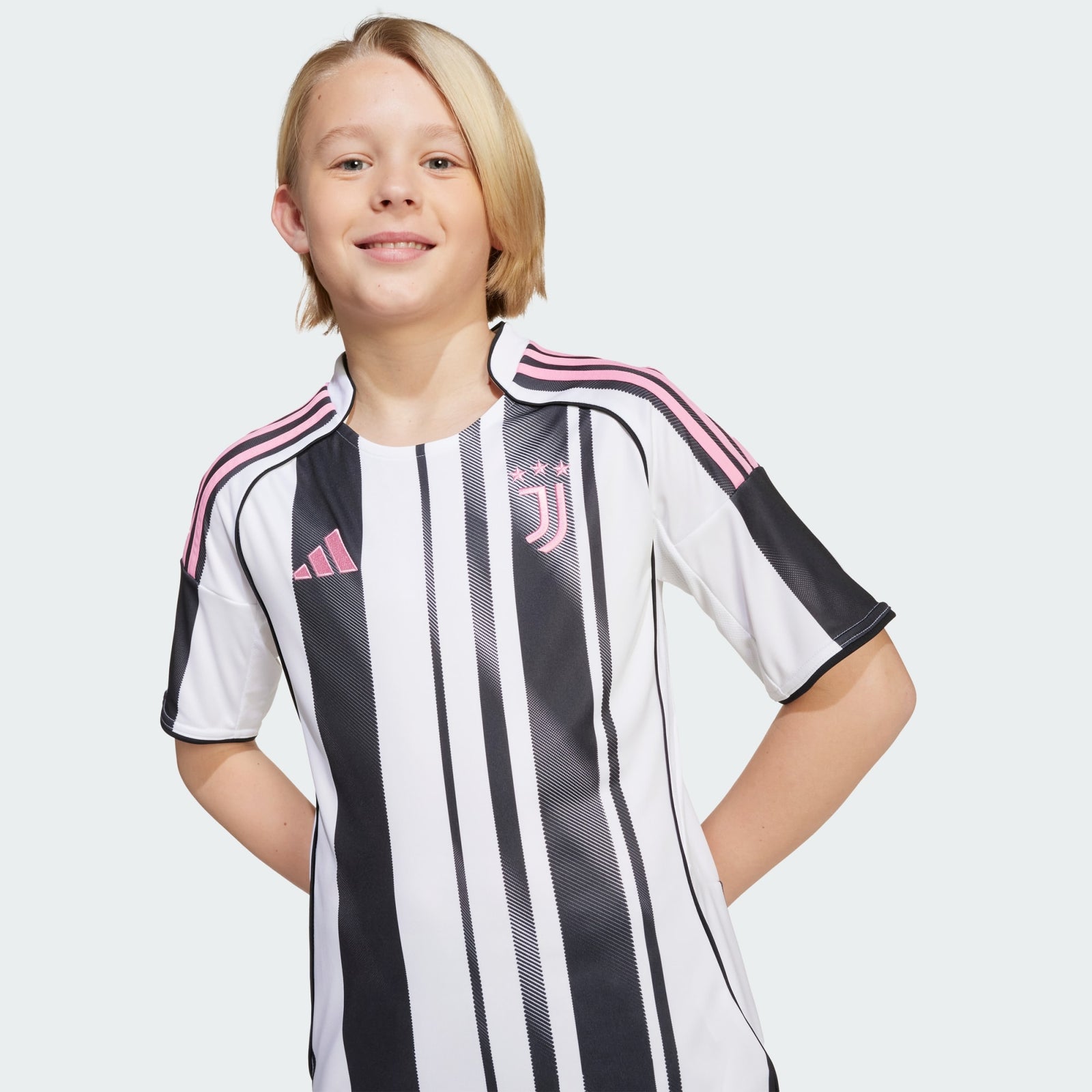 adidas Juventus 25/26 Home Jersey Kids - JN5237-ADIDAS by adidas | Available at Niky's Sports