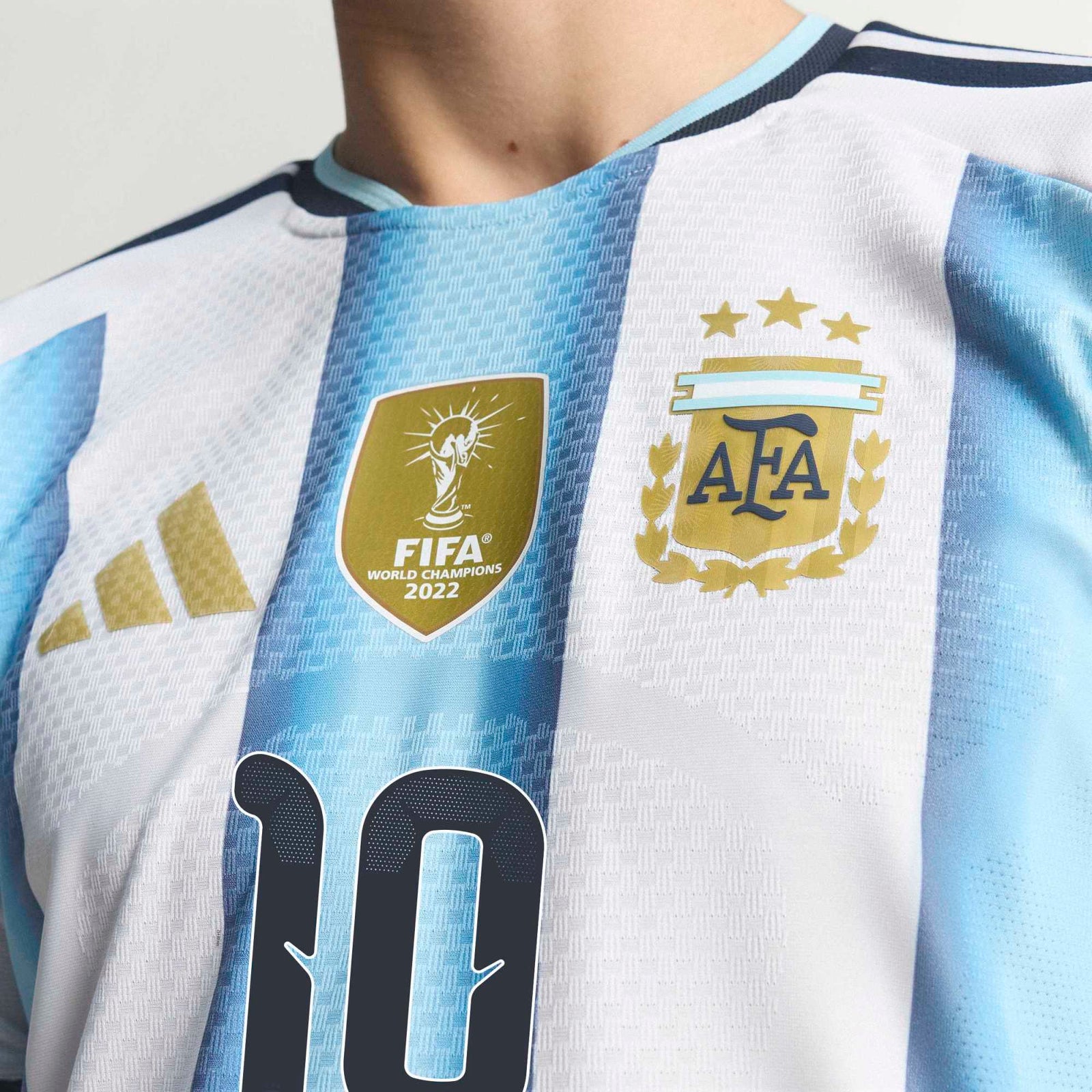 adidas Argentina 26 Home Authentic Messi Jersey
