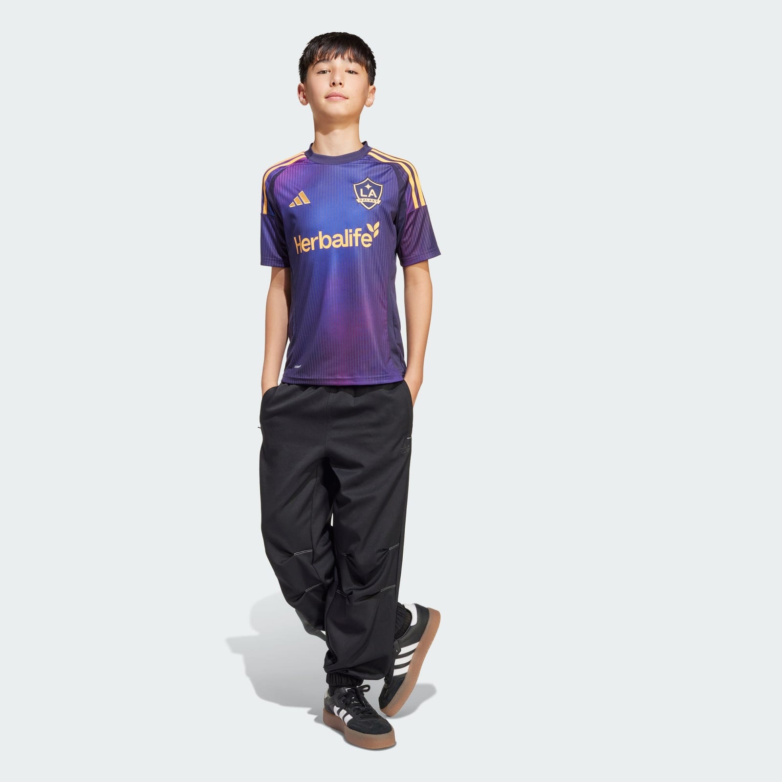adidas LA Galaxy 25/26 Away Jersey Kids - IV9855-ADIDAS by adidas | Available at Niky's Sports