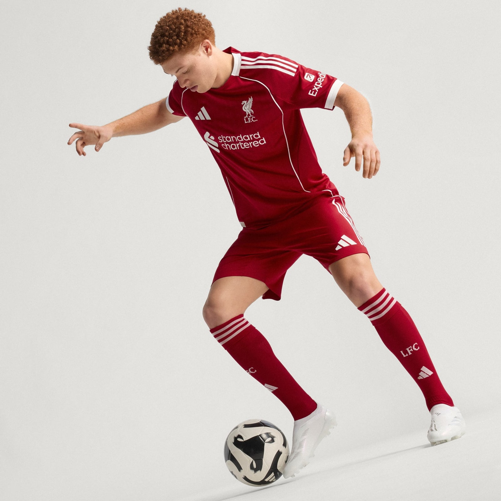 adidas Liverpool FC 25/26 Home Authentic Jersey - JY4237-ADIDAS by adidas | Available at Niky's Sports