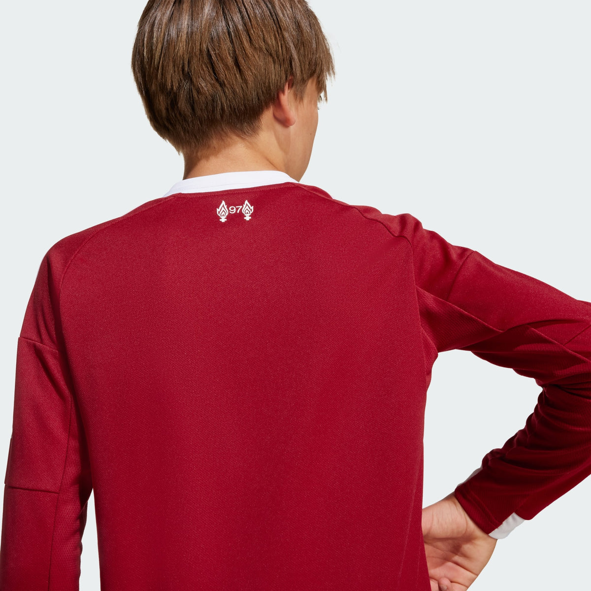 adidas Liverpool FC 25/26 Long Sleeve Home Jersey Kids - JV6437-ADIDAS by adidas | Available at Niky's Sports