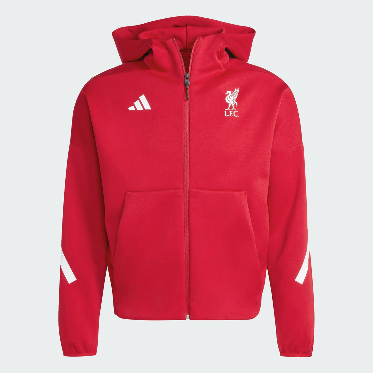 adidas Liverpool FC ADIDAS Z.N.E. Anthem Jacket - JW5484-ADIDAS by adidas | Available at Niky's Sports