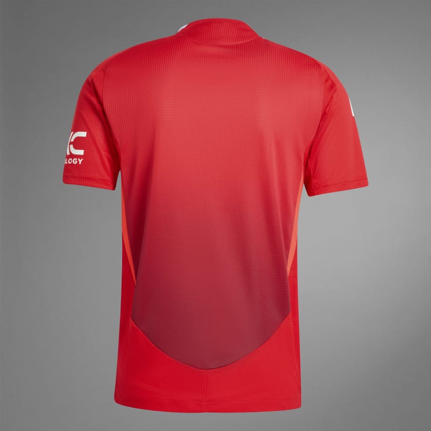 adidas MANCHESTER UNITED 24/25 MEN'S HOME AUTHENTIC JERSEY - JF1291-ADIDAS by adidas | Available at Niky's Sports