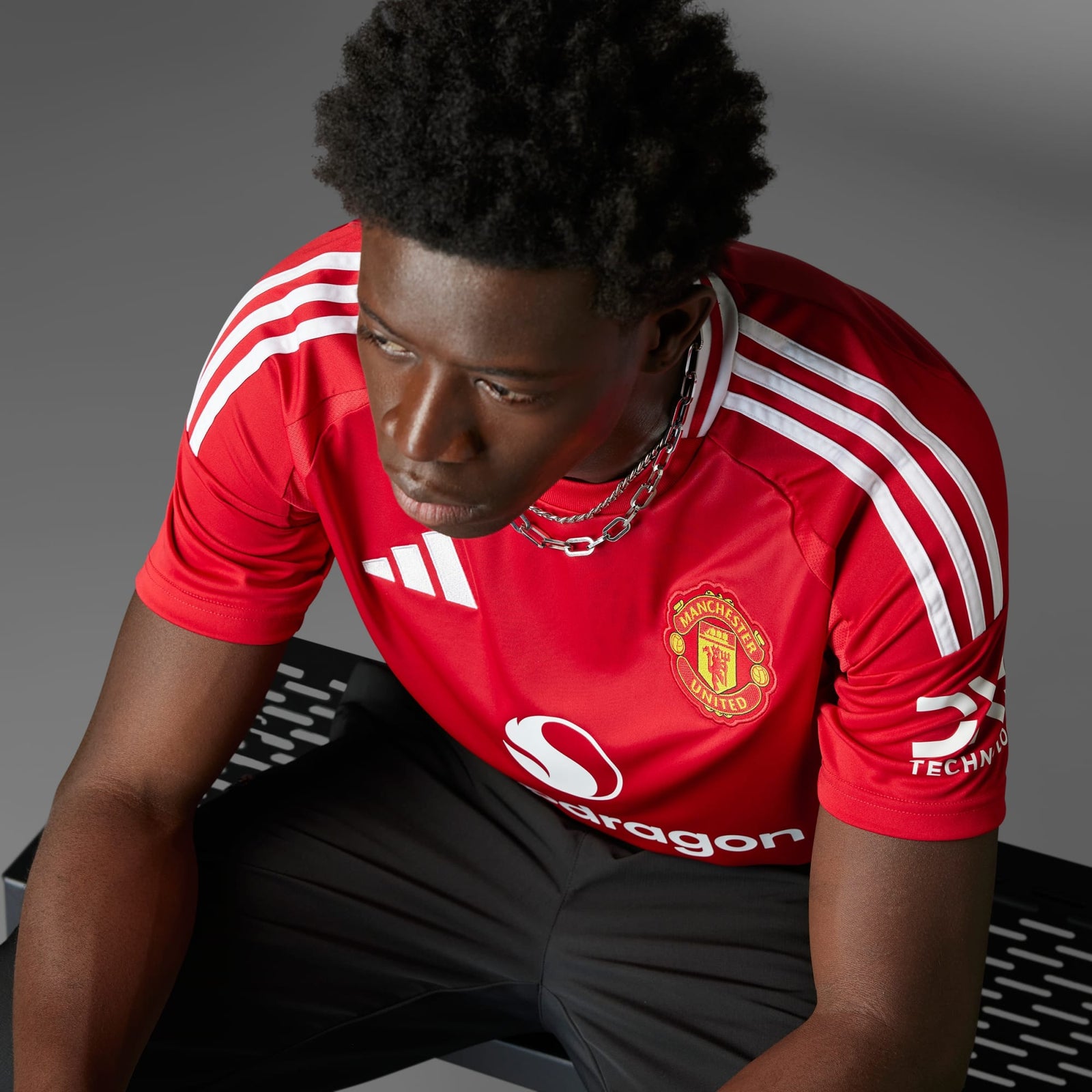 adidas MANCHESTER UNITED 24/25 MEN'S HOME JERSEY - IU1397-ADIDAS by adidas | Available at Niky's Sports