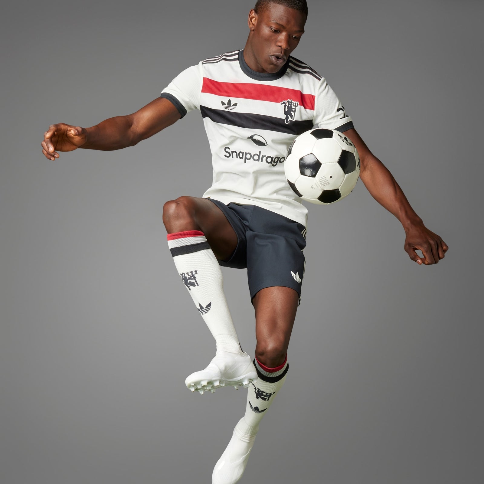 adidas MANCHESTER UNITED 24/25 MEN'S THIRD AUTHENTIC JERSEY - IY7814-ADIDAS by adidas | Available at Niky's Sports