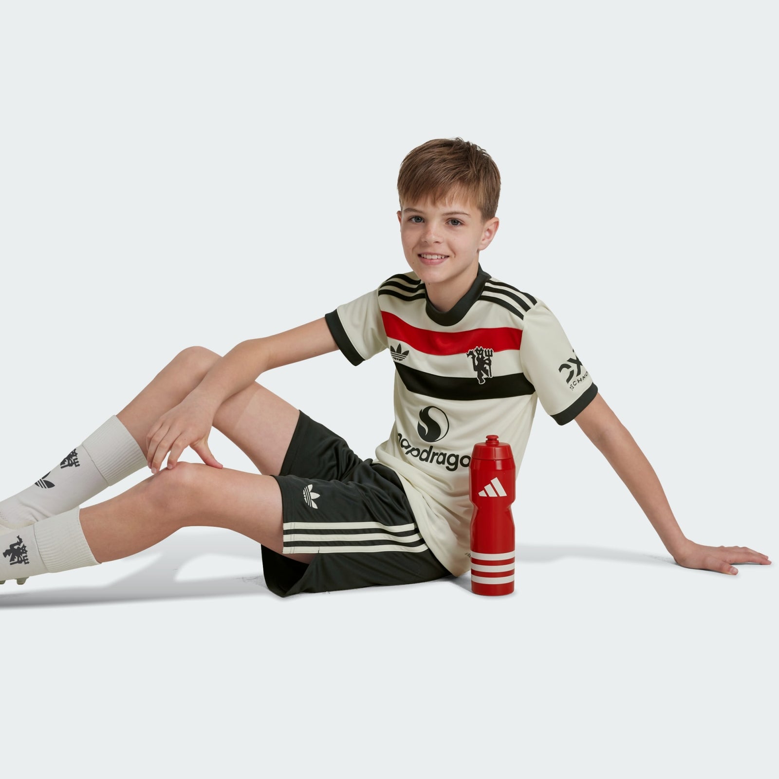 adidas MANCHESTER UNITED 24/25 THIRD JERSEY KIDS - IY7804-ADIDAS by adidas | Available at Niky's Sports