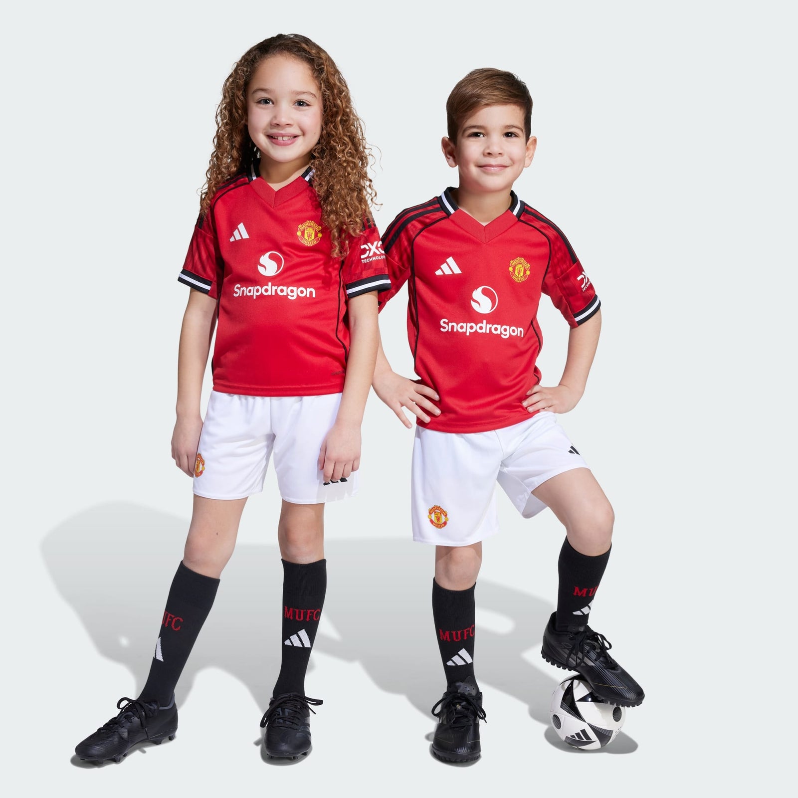 adidas Manchester United 25/26 Home Mini Kit Kids - JP3019-ADIDAS by adidas | Available at Niky's Sports