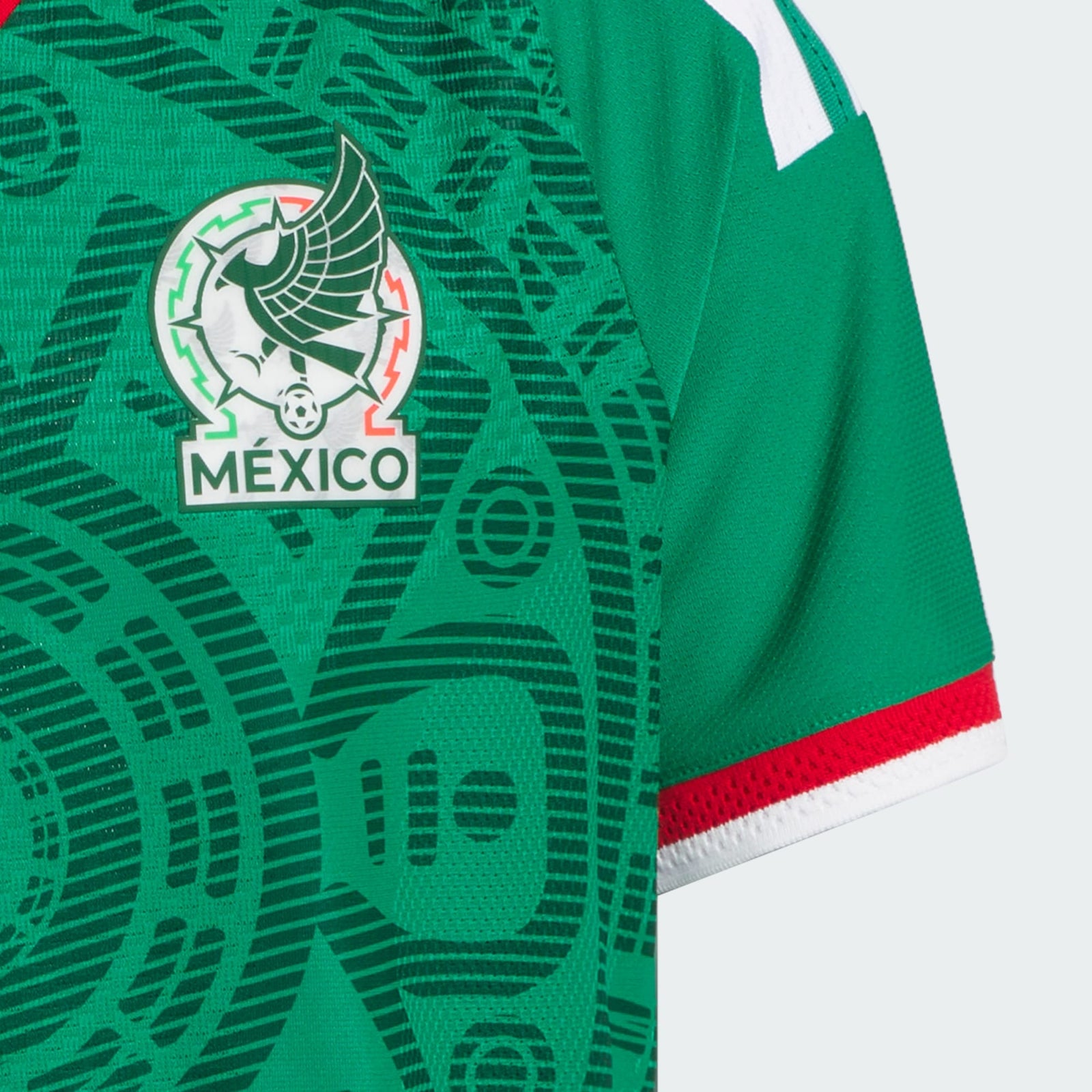 adidas Mexico 26 Home Authentic Kids Jersey