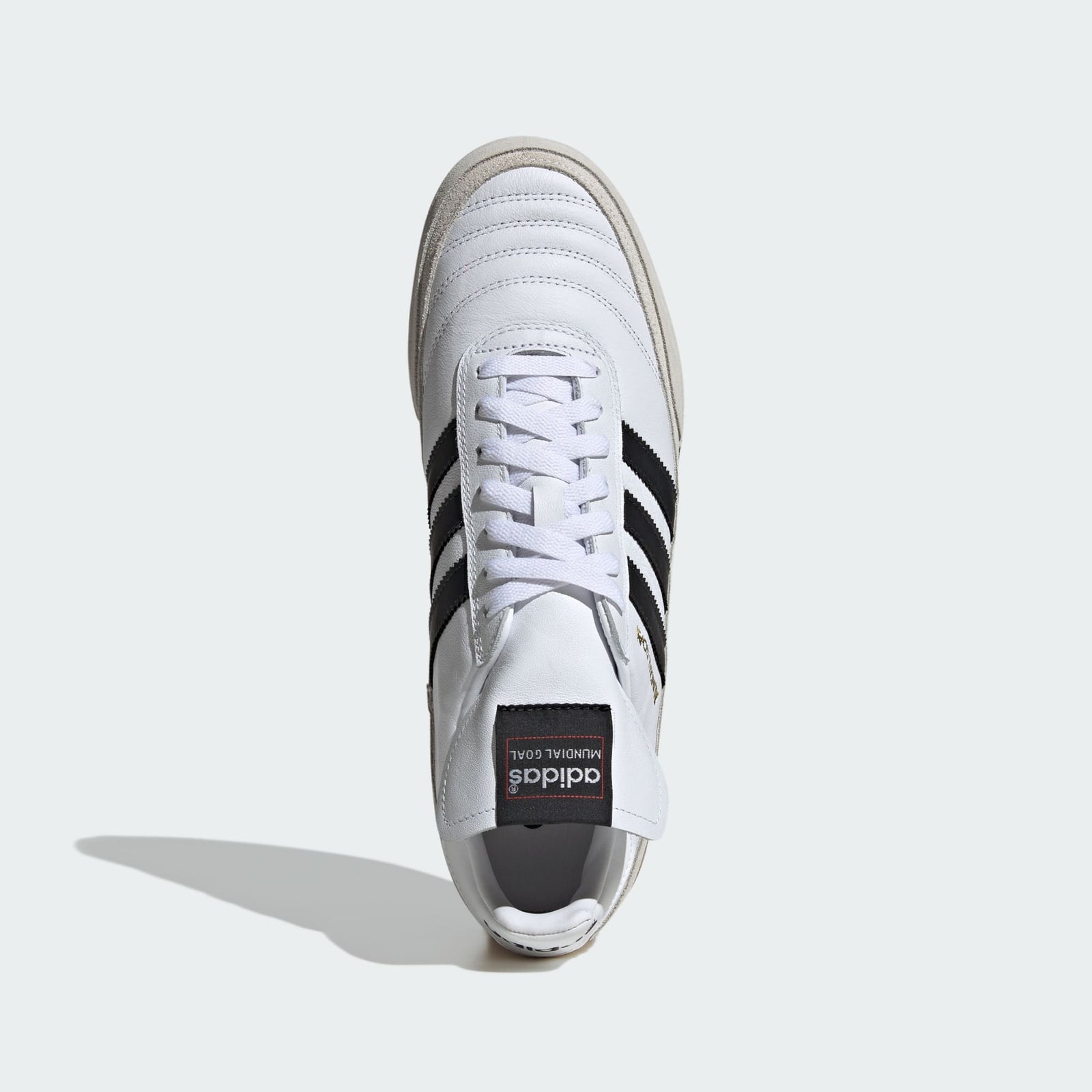 Adidas Mundial Goal Indoor Soccer Shoes - White/Black - ID4047-ADIDAS by adidas | Available at Niky's Sports