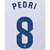 FC Barcelona Pedri Away 23/24 Name and Number Set