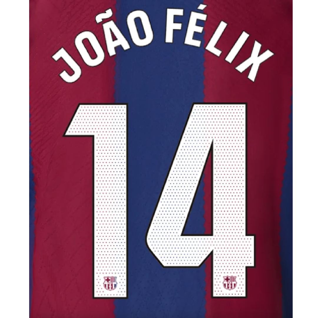 FC Barcelona Jao Felix Home 23/24 Name Set