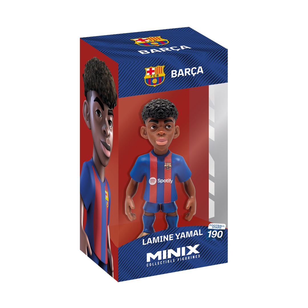 Minix Lamine Yamal FC Barcelona 12cm Figurine