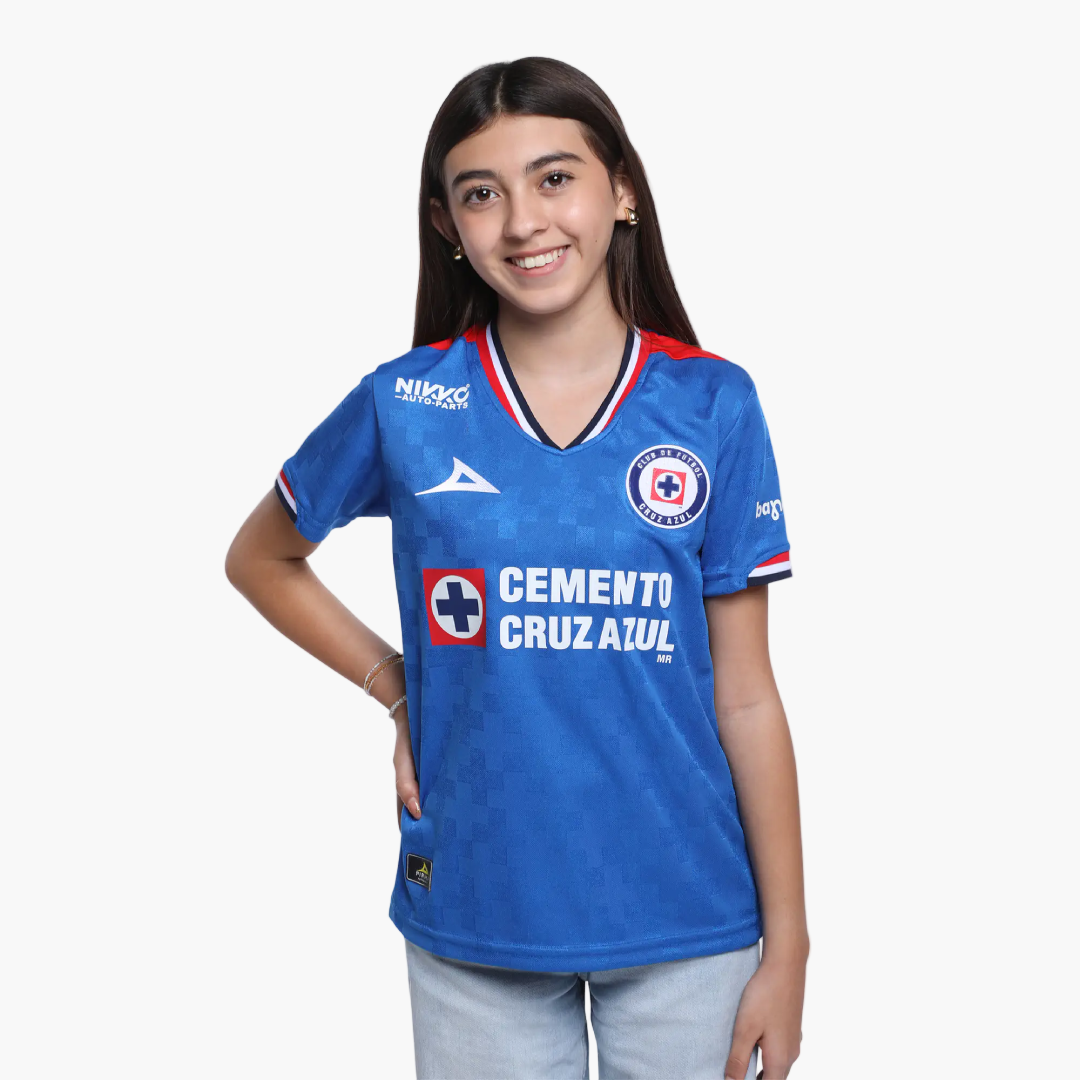 Pirma Cruz Azul Kids Home Jersey 25/26 - 18222-HOME-PIRMA by Pirma | Available at Niky's Sports
