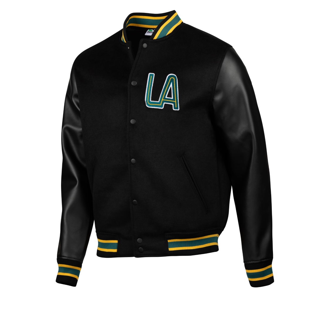 Sport Design Sweden LA Galaxy Varsity Wool Jacket - OW302-SPORT DESIGN SW by Sport Design Sw | Available at Niky's Sports