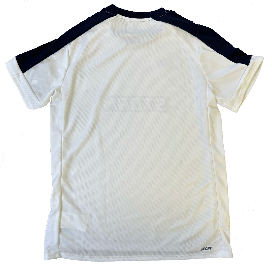 New Balance Idaho Storm 2025 White Game Jersey - Youth/Womens/Mens - by Niky's Sports | Available at Niky's Sports