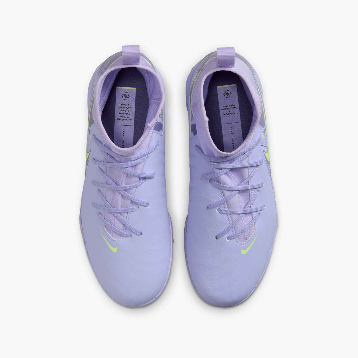 Nike United Jr. Phantom Luna 2 Academy Kids' TF High-Top Soccer Shoes - HF1581-500-NIKE by Nike | Available at Niky's Sports