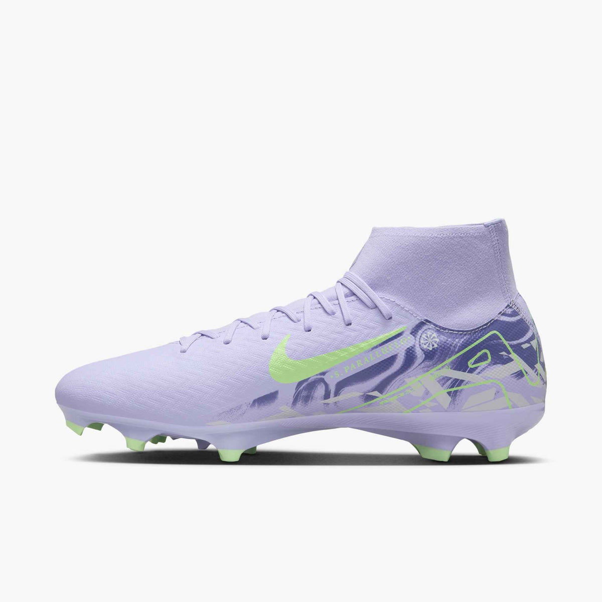 Nike United Mercurial Superfly 10 Academy MG High-Top Soccer Cleats - HF1601-500-NIKE by Nike | Available at Niky's Sports