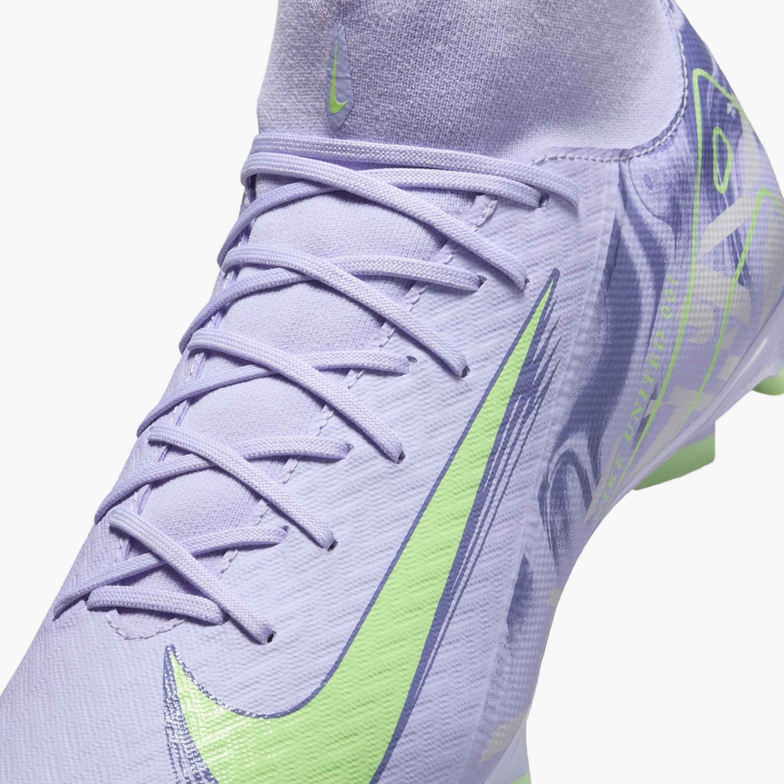 Nike United Mercurial Superfly 10 Academy MG High-Top Soccer Cleats - HF1601-500-NIKE by Nike | Available at Niky's Sports