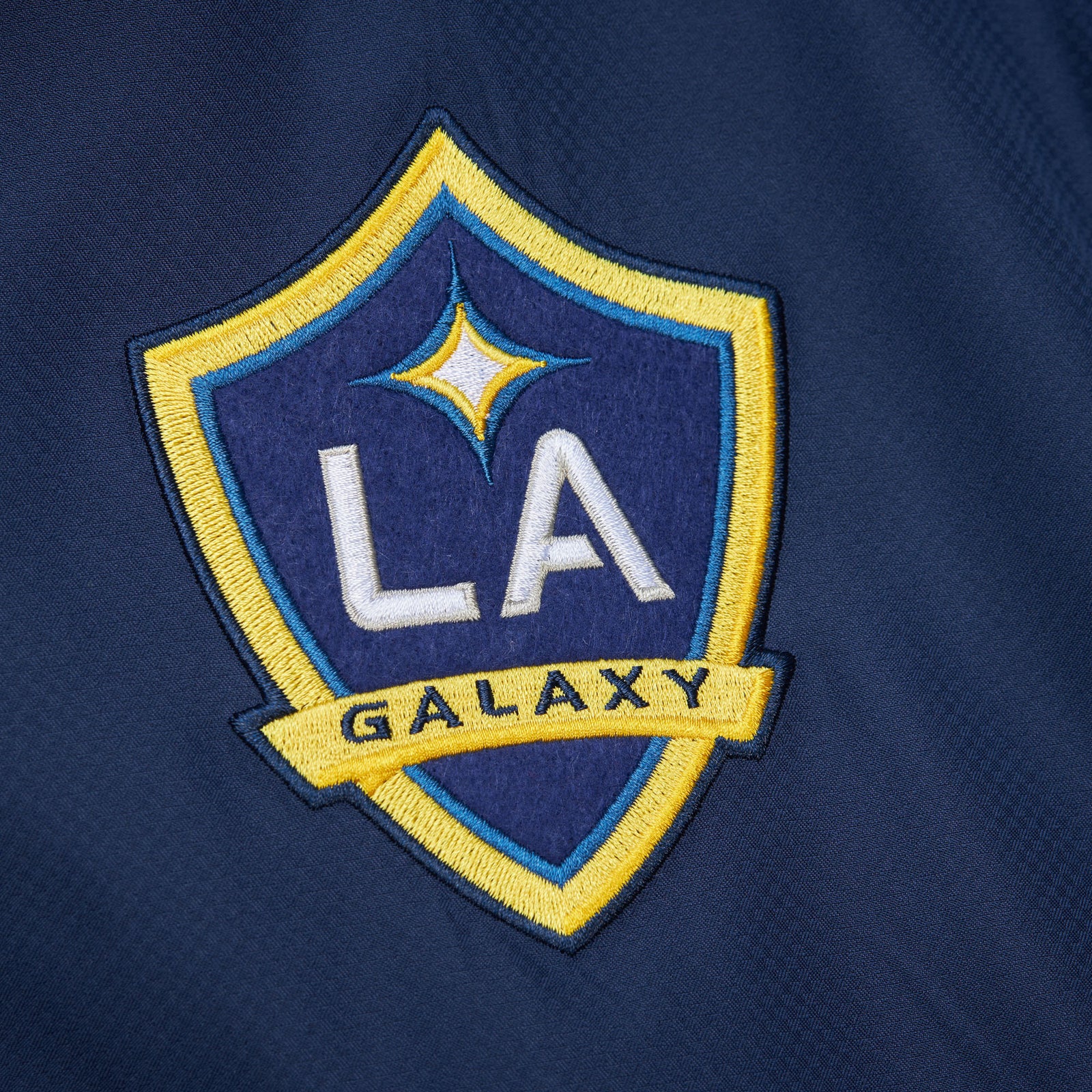 Mitchell and Ness LA Galaxy Windbreaker - OJZP7218-LAGYYPPPNAV-MITCHELL & NESS by Mitchell & Ness | Available at Niky's Sports