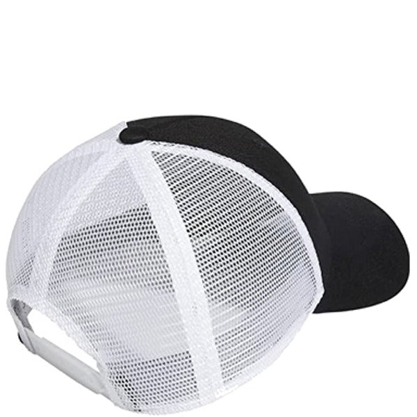 ADIDAS MEN'S STRUCTURED MESH BLACK SNAPBACK HAT