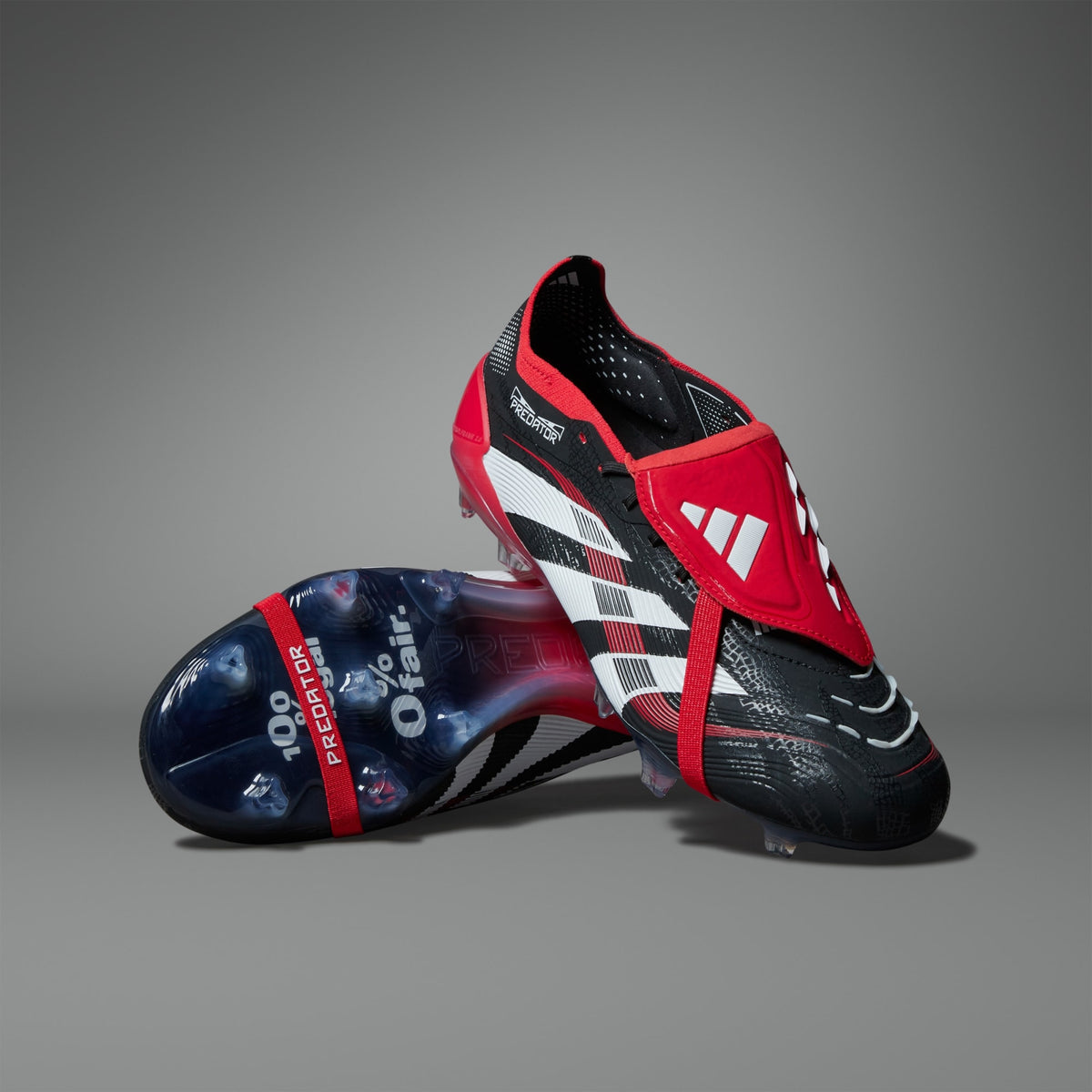 adidas Predator Elite Fold-Over Tongue Firm Ground BWR Cleats - JH9258-ADIDAS by adidas | Available at Niky's Sports