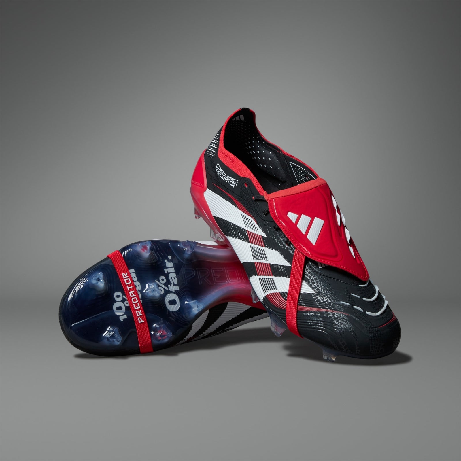 adidas Predator Elite Fold-Over Tongue Firm Ground BWR Cleats - JH9258-ADIDAS by adidas | Available at Niky's Sports