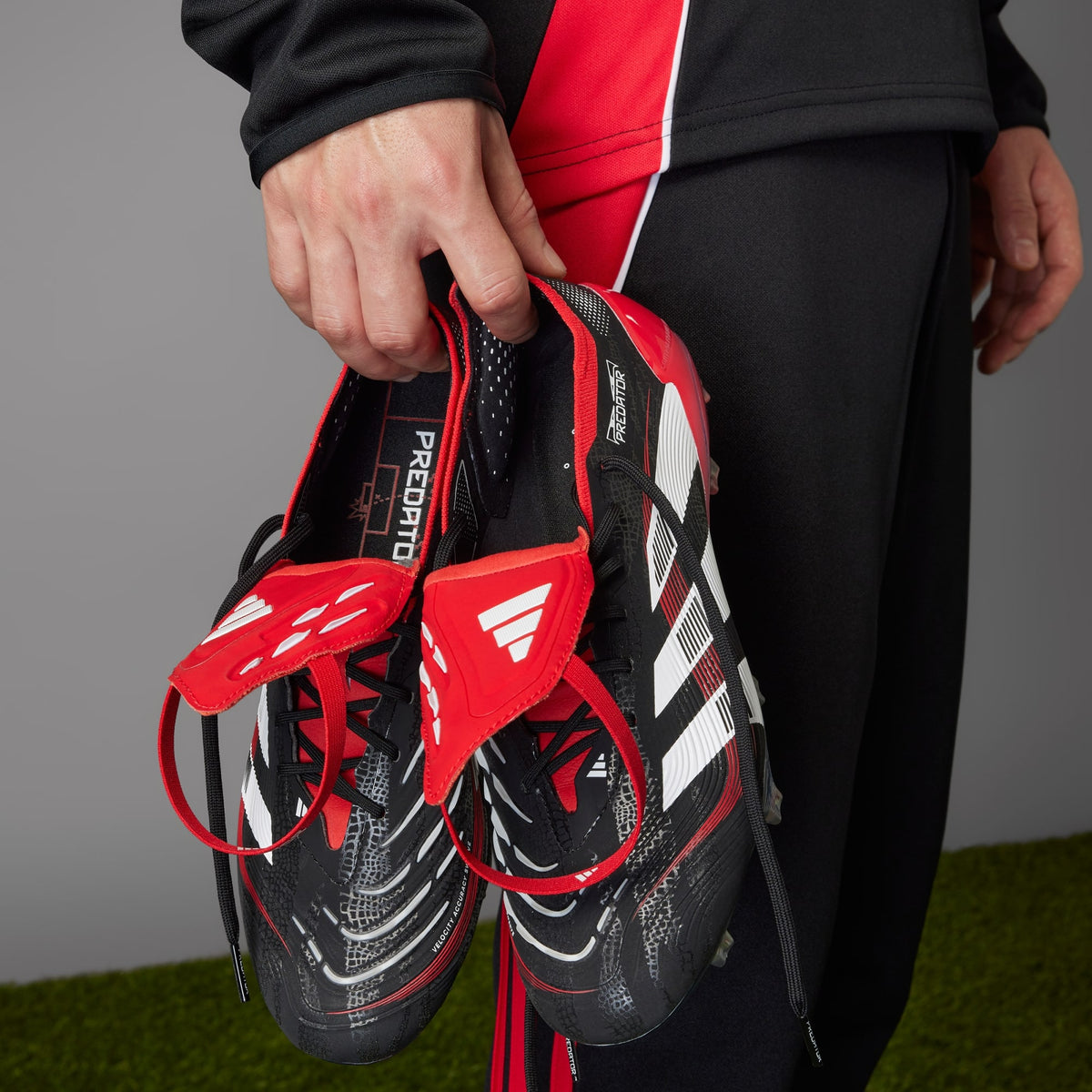 adidas Predator Elite Fold-Over Tongue Firm Ground BWR Cleats - JH9258-ADIDAS by adidas | Available at Niky's Sports