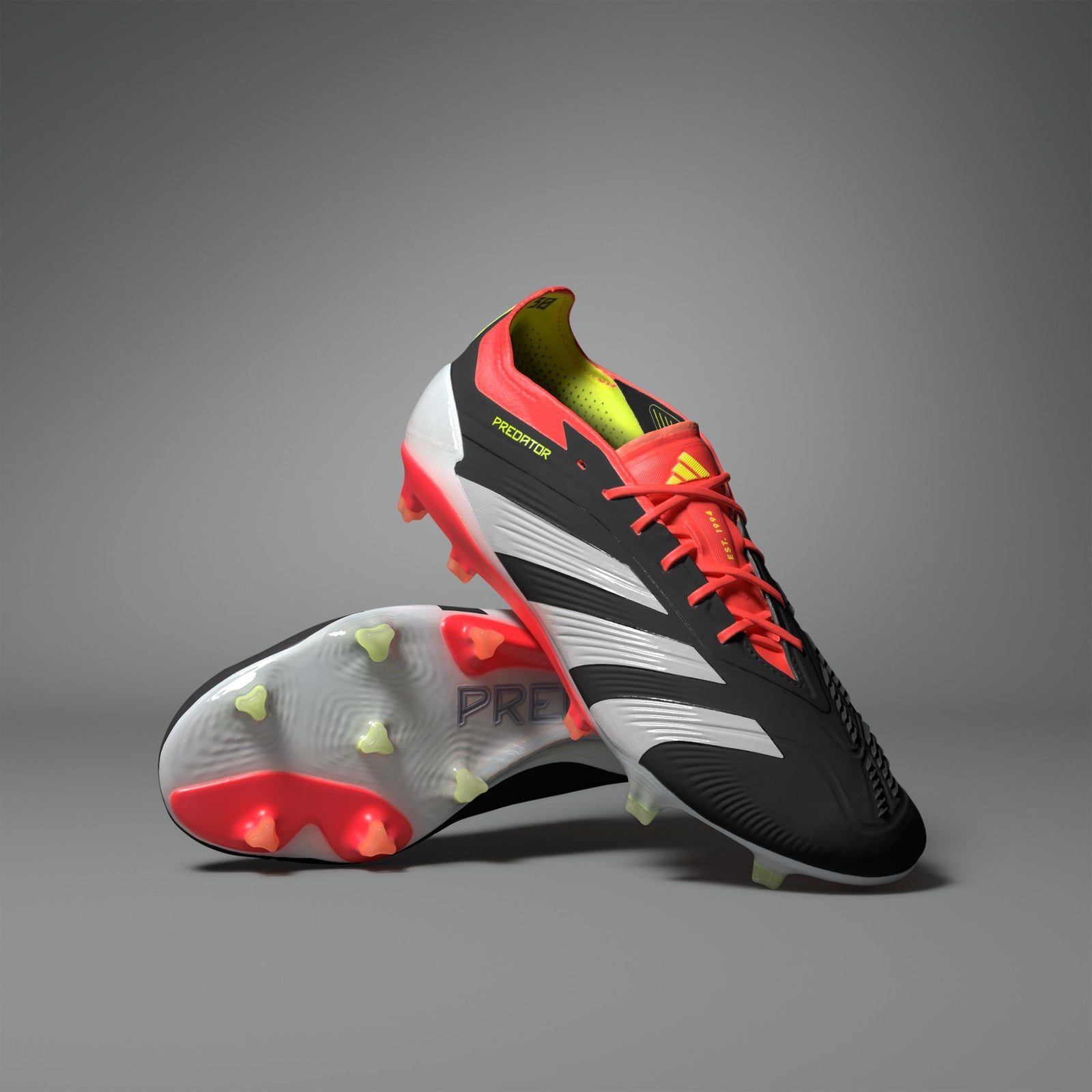 adidas PREDATOR ELITE L FirmGround Soccer Cleats - IE1802-ADIDAS by adidas | Available at Niky's Sports